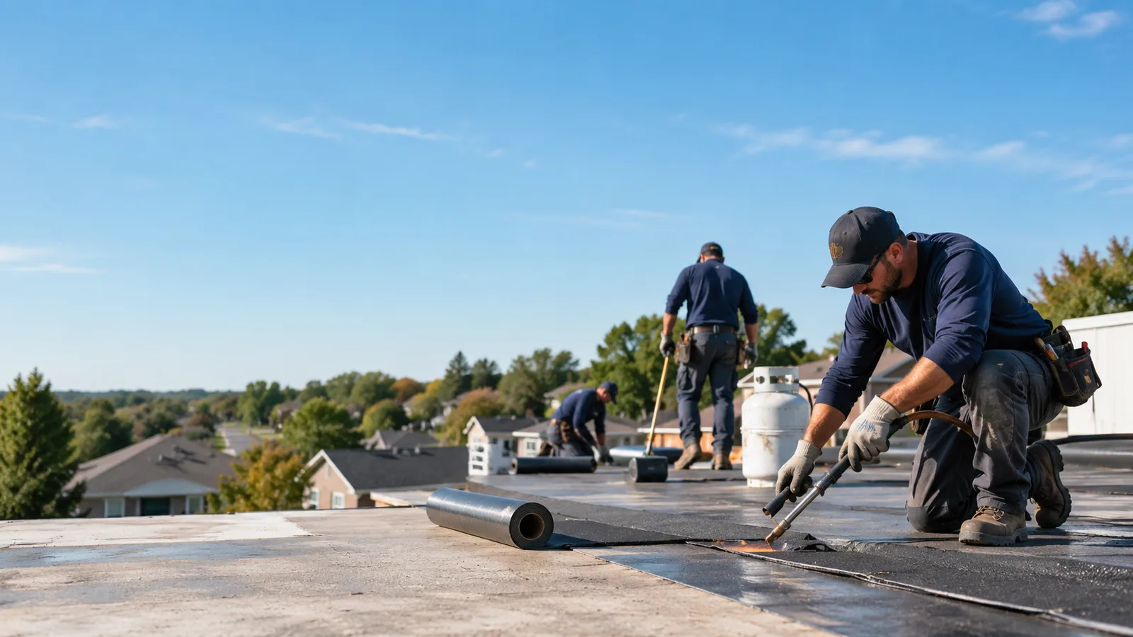 Flat Roof Leak Repair providers in Somerville, TX